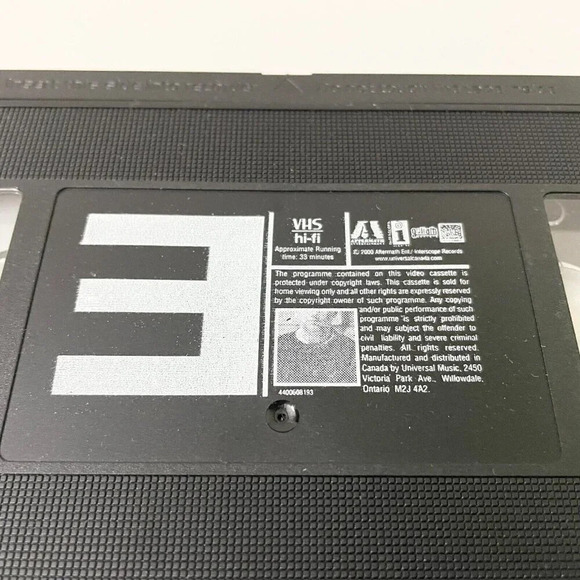 Eminem E VHS Tape Marshall Mathers - Picture 3 of 16